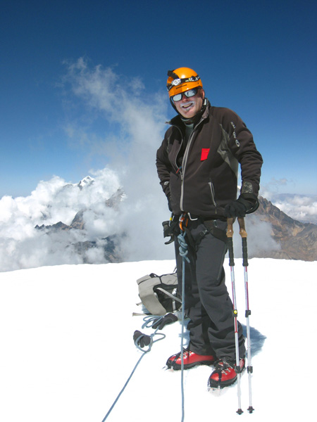 Pierre Robitaille, sommet du Mururata